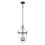 kinkiecik.pl Lampa wisząca Penn Station – 3 źródła światła – Zachodni brąz QZ-PENN-STATION-M-WT Elstead Lighting