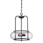 kinkiecik.pl Lampa wisząca Trilogy – 3 źródła światła – Stary brąz QZ-TRILOGY-3P Elstead Lighting
