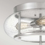 Plafon Trilogy – 3 źródła światła – Szczotkowany nikiel QZ-TRILOGY-FM-BN Elstead Lighting