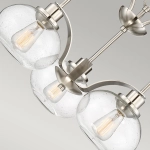 Żyrandol Trilogy – 3 źródła światła – Szczotkowany nikiel QZ-TRILOGY3-BN Elstead Lighting