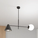 LŻyrandol HERMES 2 BLACK 1347/2 EMIBIG Lighting - zdjęcie produktu
