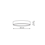 kinkiecik.pl Rapido plafon mały czarny LP-433/1C S BK Light Prestige