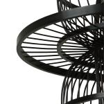 Rattanowa lampa wisząca Astra czarna 1xE27 LP-3110/1P BK Light Prestige