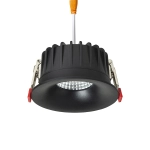 FLEUR IP54 DIMM wpuszczana czarna 230V LED 15W 60° IP54 3000K Rendl light studio R14233 - zdjęcie dodatkowe 1