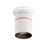 AUGUSTA wpuszczana biała/czarna 230V LED 12W 36° 3000K Rendl light studio R14239 - zdjęcie dodatkowe 2
