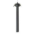 LUMIS 31 DIMM wpuszczana czarna 230V LED 10W 38° 3000K Rendl light studio R14350 - zdjęcie dodatkowe 1