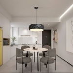 Reus wisząca czarna LP-8069/1P BK Light Prestige - zdjęcie produktu
