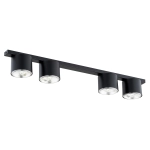 Lampa sufitowa NANO 4 BLACK 1310/4 EMIBIG Lighting - zdjęcie produktu