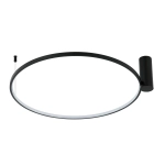 Ring plafon L czarny 4000K LP-909/1C 4L BK LIGHT PRESTIGE