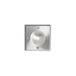 RIZZ SQ 105 stal nierdzewna 230V LED 3W 96° IP65 3000K R10436 Rendl light studio
