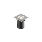 RIZZ SQ 105 stal nierdzewna 230V LED 3W 96° IP65 3000K R10436 Rendl light studio