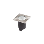 RIZZ SQ 125 stal nierdzewna 230V LED 7W 41° IP67 3000K R11962 Rendl light studio
