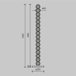 Lampa podłogowa Amulet MOD555FL-L23G3K Maytoni - zdjęcie dodatkowe 5