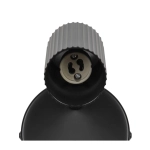 Ryflowany kinkiet Vico - czarny 2612591003 Nordlux