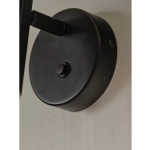 Ryflowany kinkiet Vico - czarny 2612591003 Nordlux