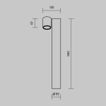 Lampa stojąca Landscape Lighting Wall Street O010FL-01B Maytoni - zdjęcie dodatkowe 7