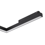 Alfa Saga Track Magnetic CORNER A 24W MILKY120 4000K (black) AZ4615 AZZARDO