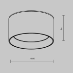 Lampa sufitowa Vega C089CL-12W3K-BMG Maytoni - zdjęcie dodatkowe 5
