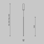 Lampa wisząca Halo MOD246PL-L24BK1 Maytoni - zdjęcie dodatkowe 5