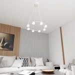 Lampa wisząca STARLIT 8 WHITE 1373/8 EMIBIG Lighting