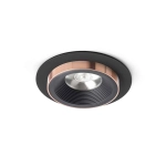 kinkiecik.pl SHARM R I wpuszczana czarna/czarna miedź 230V LED 10W 24° 3000K R13239 Rendl light studio