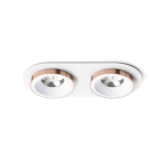 kinkiecik.pl SHARM R II wpuszczana biała miedź 230V LED 2x10W 24° 3000K R13240 Rendl light studio