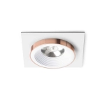 kinkiecik.pl SHARM SQ I wpuszczana biała miedź 230V LED 10W 24° 3000K R13250 Rendl light studio