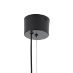 Lampa wisząca BOOM 25 cm - LED, klosz biały, wykonczenie miedziane - zdjęcie produktu