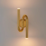 Lampa ścienna MYK LED złota 38 cm - zdjęcie produktu