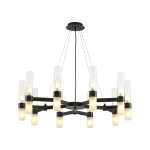 Lampa wisząca CANDELA-10 czarna 85 cm - zdjęcie produktu