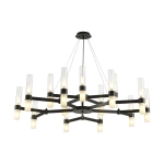 Lampa wisząca CANDELA-15 czarna 120 cm - zdjęcie produktu