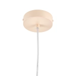 Lampa wisząca MODERNO 80 cm -kremowa z białymi kloszami - zdjęcie produktu