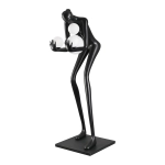 Lampa podłogowa WOMAN-2 BLACK czarna 190 cm - zdjęcie produktu