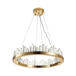 Lampa wisząca LUSSO LED złota 60 cm - zdjęcie produktu