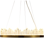 Lampa wisząca LUSSO LED złota 60 cm - zdjęcie produktu