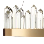 Lampa wisząca LUSSO LED złota 60 cm - zdjęcie produktu