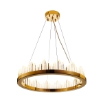 Lampa wisząca LUSSO LED złota 60 cm - zdjęcie produktu