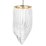 Lampa wisząca WAVE złota 40 cm - zdjęcie produktu