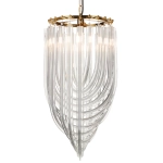 Lampa wisząca WAVE złota 40 cm - zdjęcie produktu