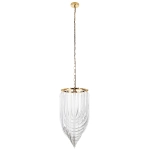 Lampa wisząca WAVE złota 40 cm - zdjęcie produktu
