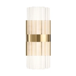 Lampa ścienna MIRACOLO B złota 50 cm z kryształkami - zdjęcie produktu