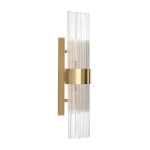 Lampa ścienna MIRACOLO B złota 50 cm z kryształkami - zdjęcie produktu