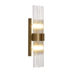 Lampa ścienna MIRACOLO B złota 50 cm z kryształkami - zdjęcie produktu