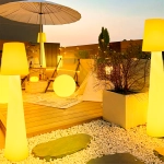 Lampa ogrodowa kula BALL XL biała 80 cm - zdjęcie produktu