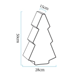 Lampa ogrodowa choinka X-MASS TREE S LED RGBW 16 kolorów 50 cm - zdjęcie produktu