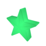 Lampa ogrodowa dekoracyjna gwiazda STAR LED RGBW 16 kolorów 30 cm - zdjęcie produktu