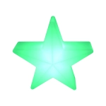 Lampa ogrodowa dekoracyjna gwiazda STAR LED RGBW 16 kolorów 30 cm - zdjęcie produktu
