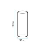 Lampa ogrodowa kolumna TUBE LED RGBW 16 kolorów 96 cm - zdjęcie produktu