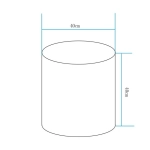 Lampa ogrodowa stolik TUBE LED RGBW 16 kolorów 40 cm - zdjęcie produktu