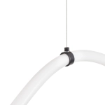 Lampa wisząca SNAKE LED wąż ledowy czarna 400 cm - zdjęcie produktu